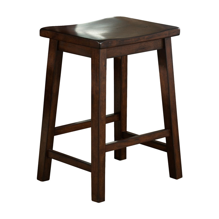 Liberty Furniture Cabin Fever Bistro Brown 24 in Counter Stool