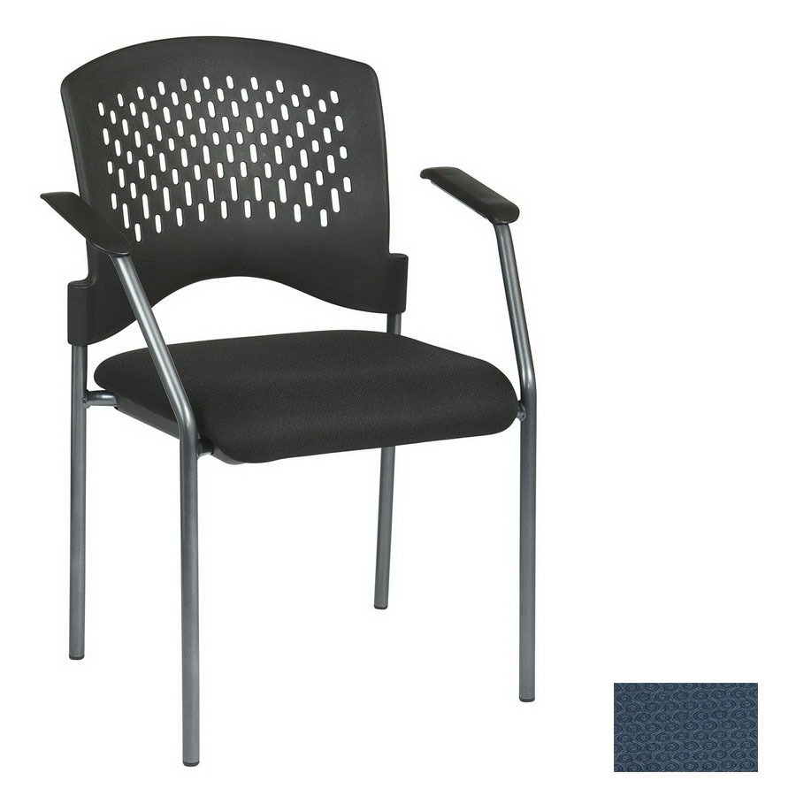 Office Star Proline II Titanium Stackable Reception Chair