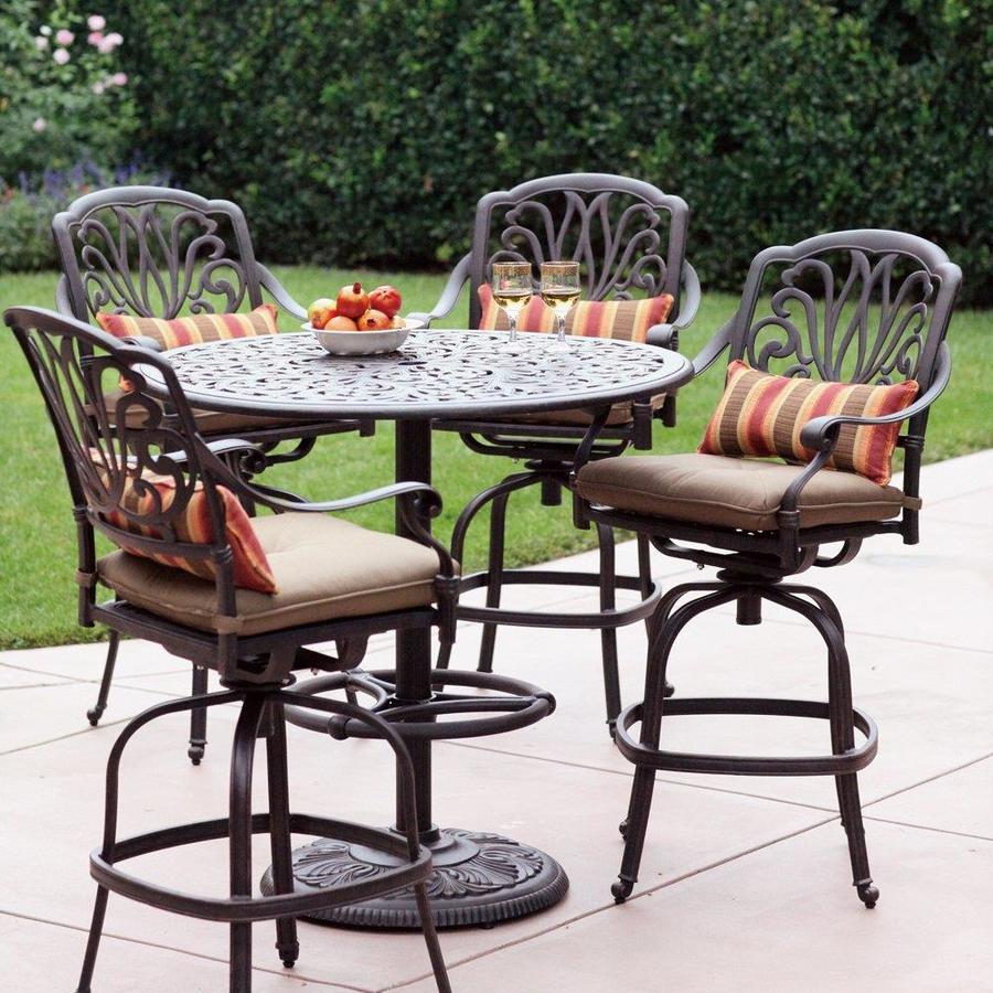 Small Outdoor Bar Height Table And Chairs ~ Flash Furniture 30