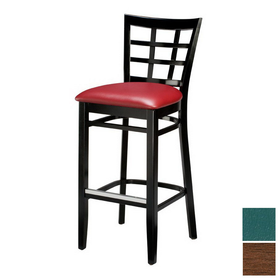 Regal Seating Fine Beechwood Walnut 26 in Counter Stool