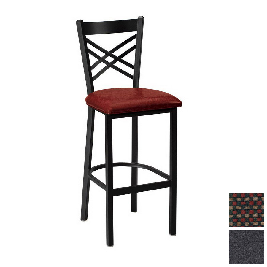 Regal Seating Black 24 in Counter Stool