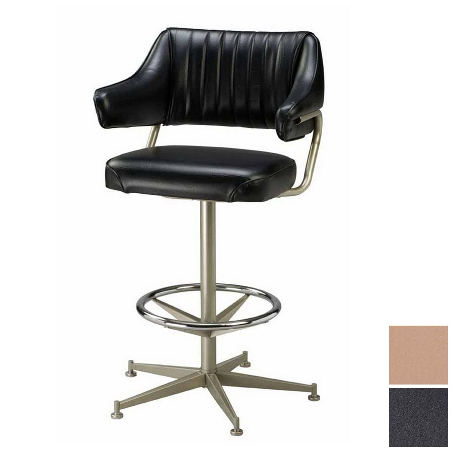 Regal Seating Black 26 in Counter Stool