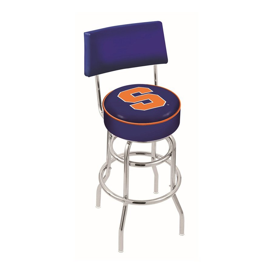 Holland Syracuse University Chrome 30 in Bar Stool