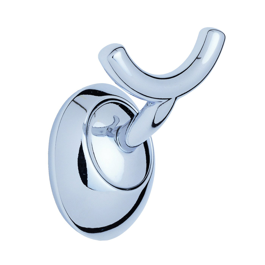 Moda Collection Metaform 2 Hook Chrome Robe Hook