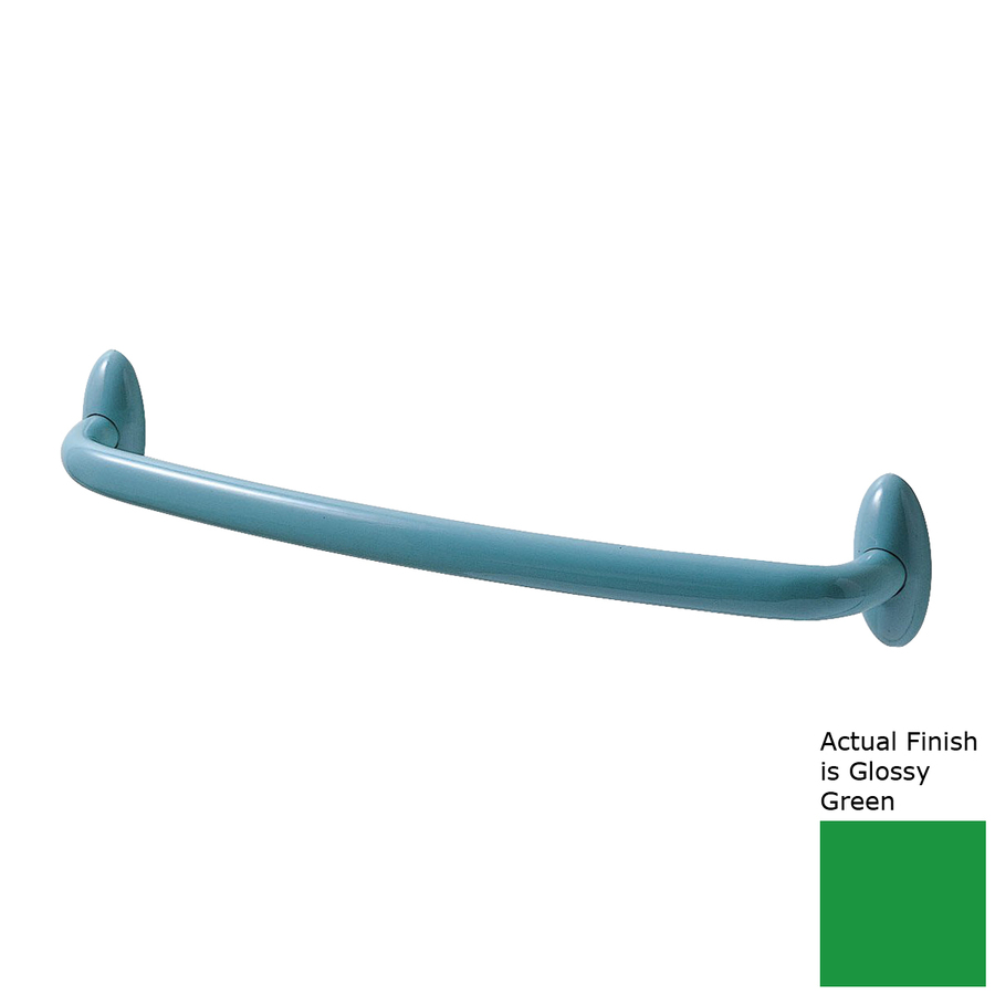 Ponte Giulio USA Urbinati Green Single Towel Bar (Common 12 in; Actual 13.38 in)