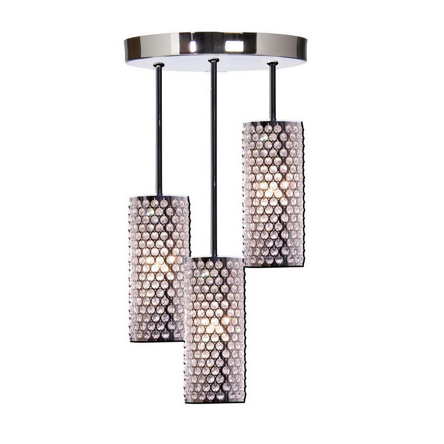 Artcraft Lighting Claremont Chrome Multi Pendant Light