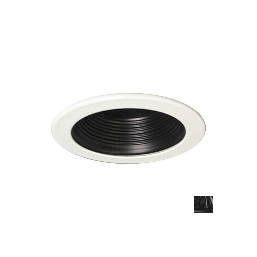 Galaxy 4 in Black Baffle Recessed Lighting Trim