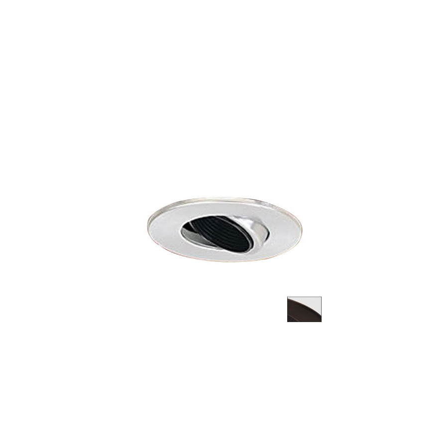 Nora Lighting 4 in Bronze Eyeball Recessed Light Trim