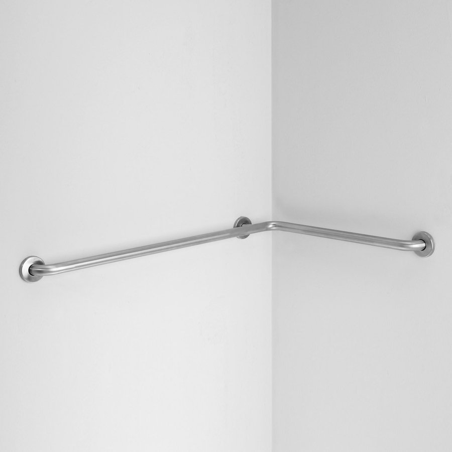 Ponte Giulio USA Glazed Stainless Steel Wall Mount Grab Bar