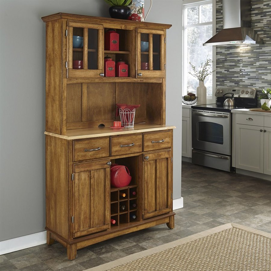 Home Styles Buffet Of Buffets Cottage Oak Rectangular Buffet