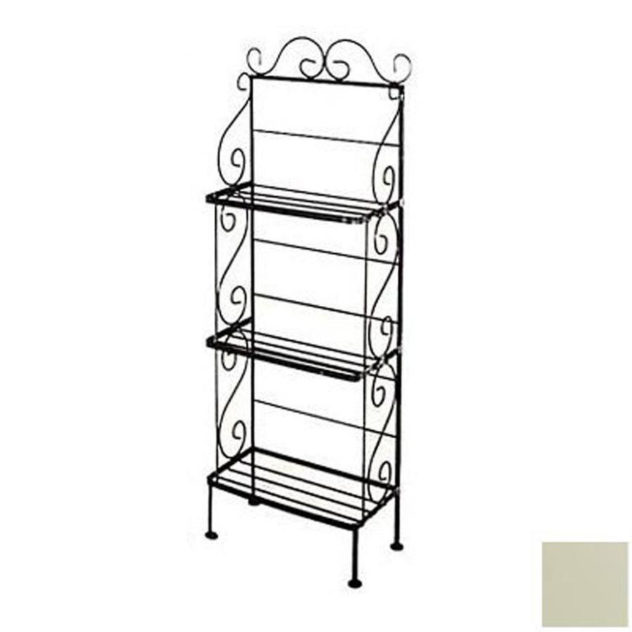 Grace Collection Ivory Rectangular Bakers Rack