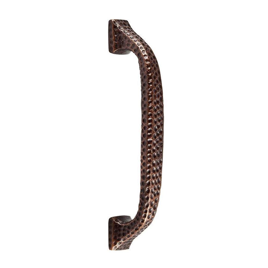 The Copper Factory 3 1/2 in Center to Center Antique Copper Artisan Arched Cabinet Pull