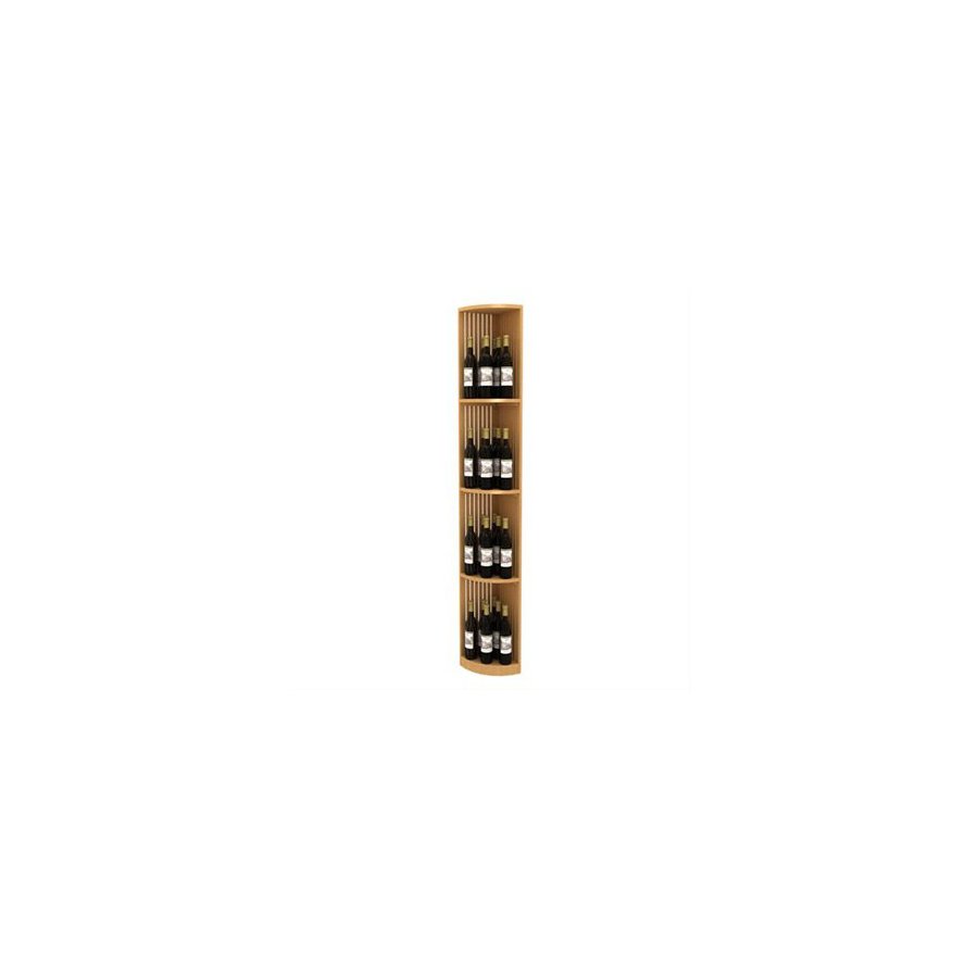 Whole Cellar Collection Series 8 Bottle Redwood Freestanding Floor Wine Rack