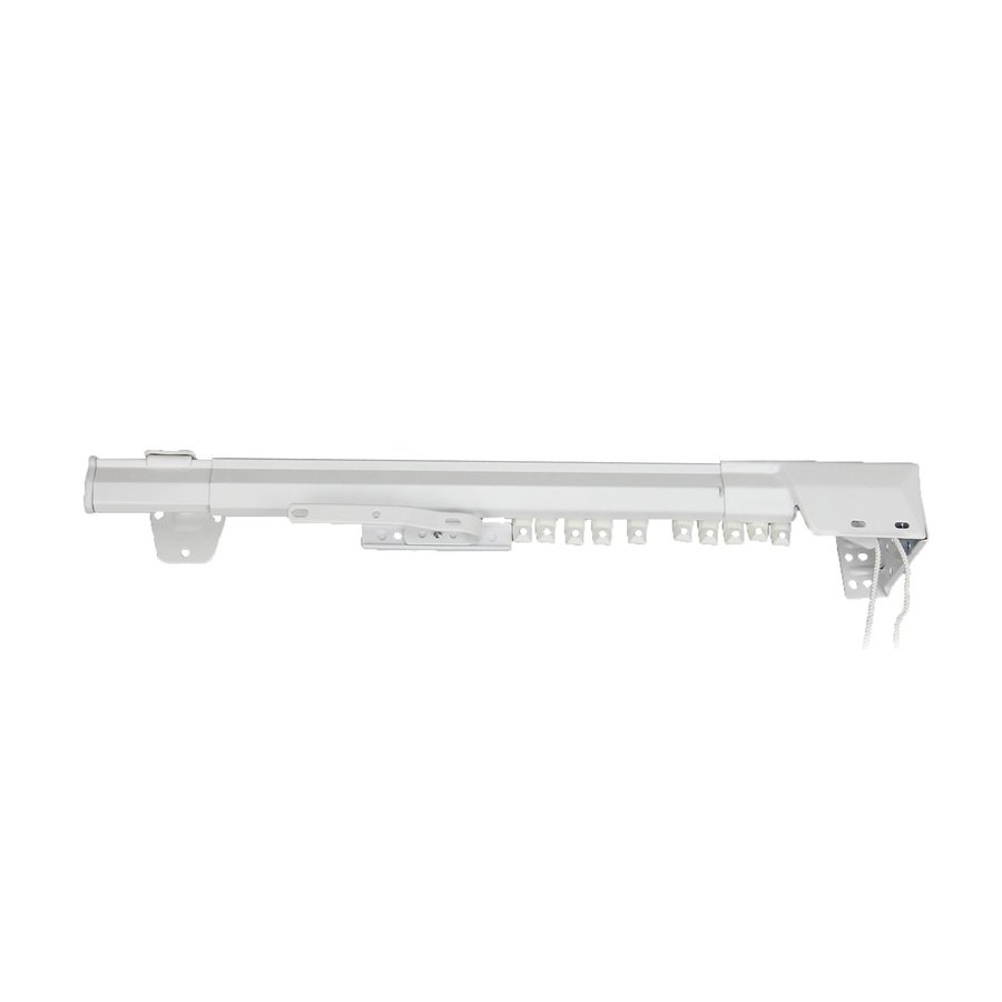 Rod Desyne White Metal Traverse Curtain Rod