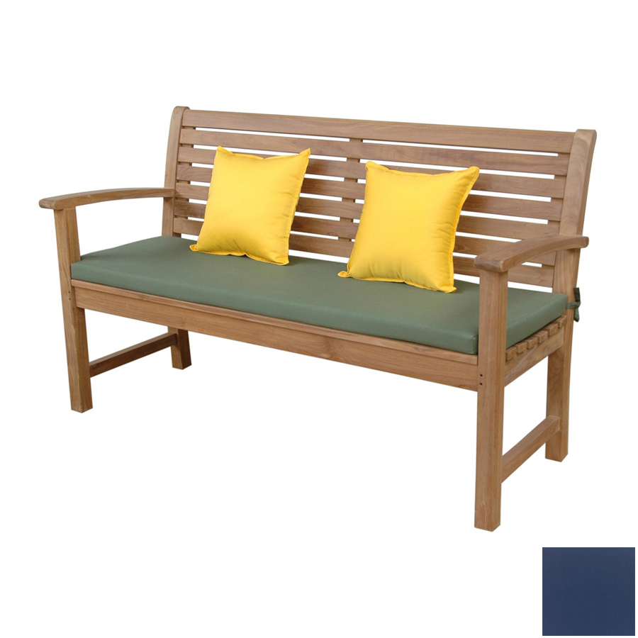 Anderson Teak 59 in L Teak Patio Bench