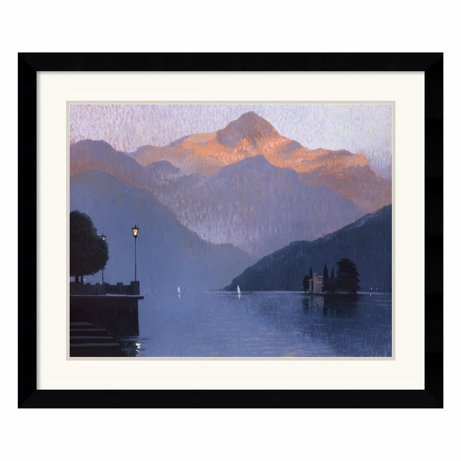 Amanti Art 36.62 in W x 30.62 in H Landscape, Seascape Framed Art