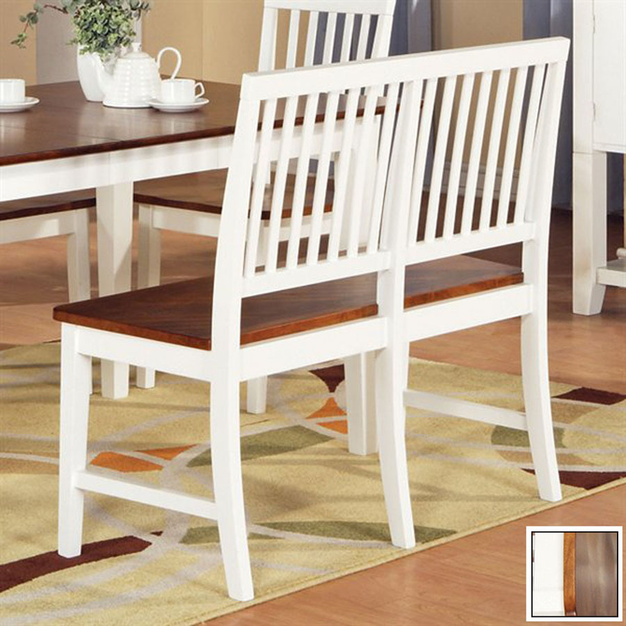 Steve Silver Company Branson White Oak 40 in Dining Bench