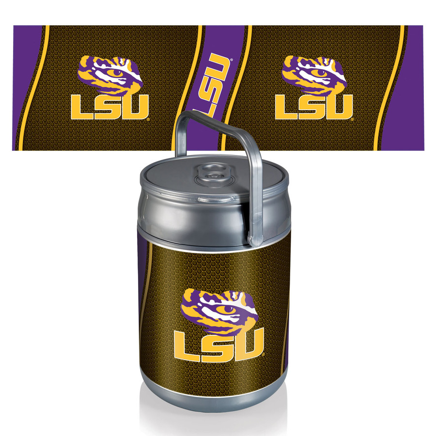 Picnic Time LSU Tigers 9 qt Plastic Chest Cooler