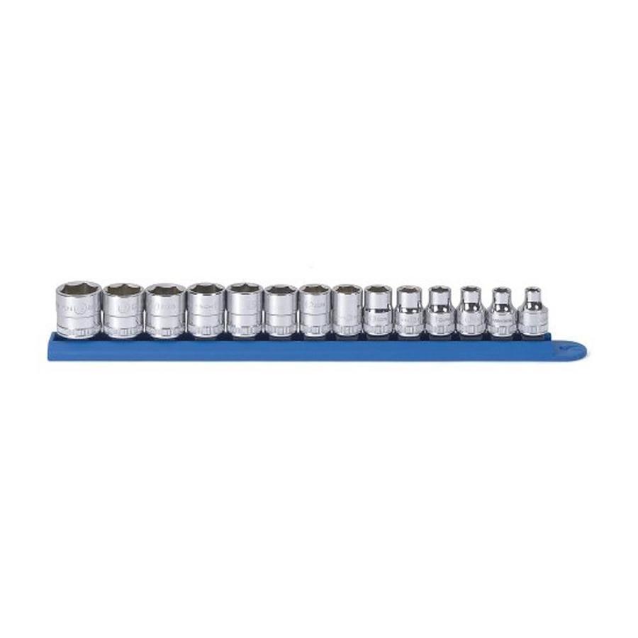 KD Tools Total Number Of Pieces Piece Metric 3/8 Drive 4. Depth 6 Point Socket Set