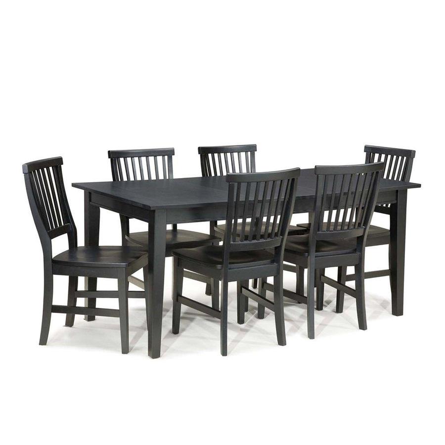 Home Styles Arts Crafts Ebony Dining Set