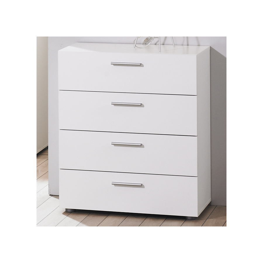 Tvilum Austin White 4 Drawer Dresser