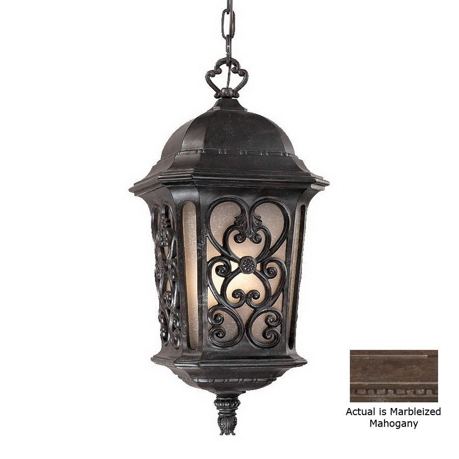 Acclaim Lighting Manorgate 26 1/2 in Marbleized Mahogany Outdoor Pendant Light