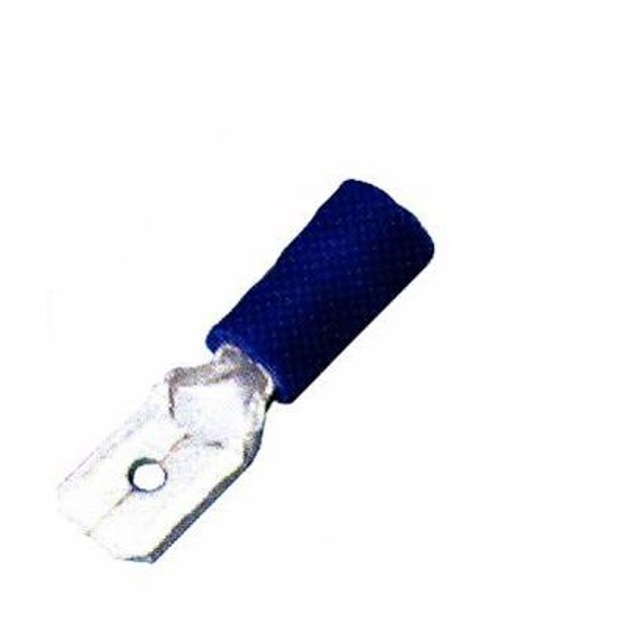 Morris Products 30 Amp 300 Volt Blue 1 Wire Connector