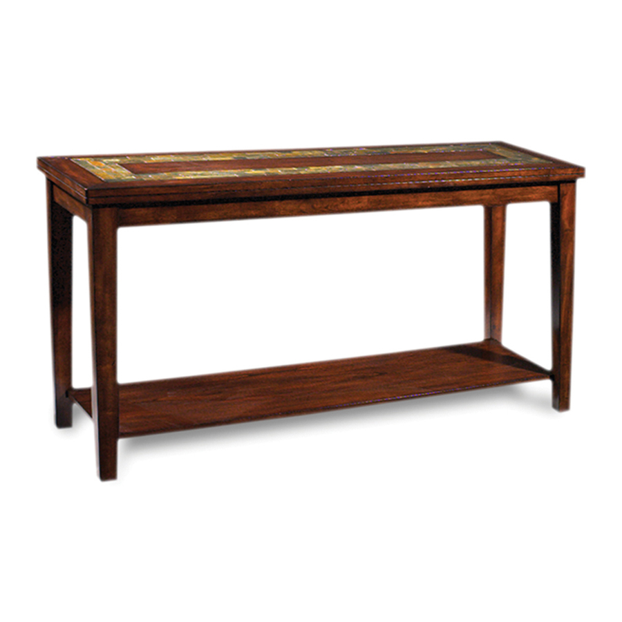 Steve Silver Company Davenport Dark Cherry Rectangular Console and Sofa Table