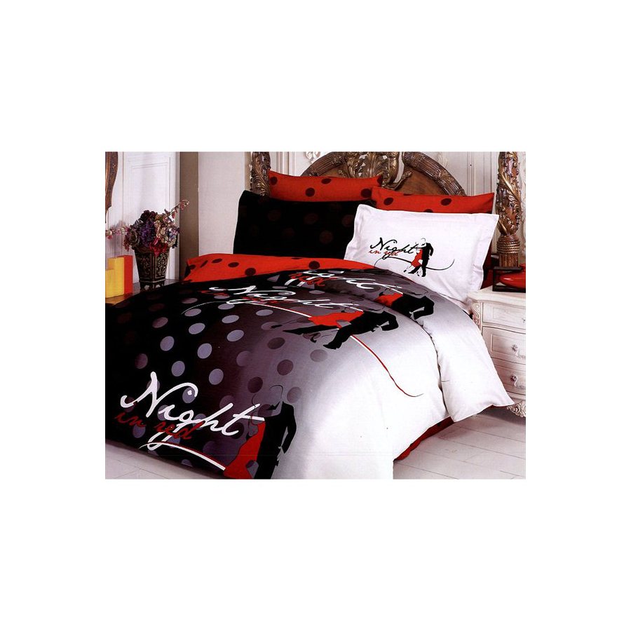 Le Vele Tango 6 Piece Multicolor Full/Queen Duvet Set