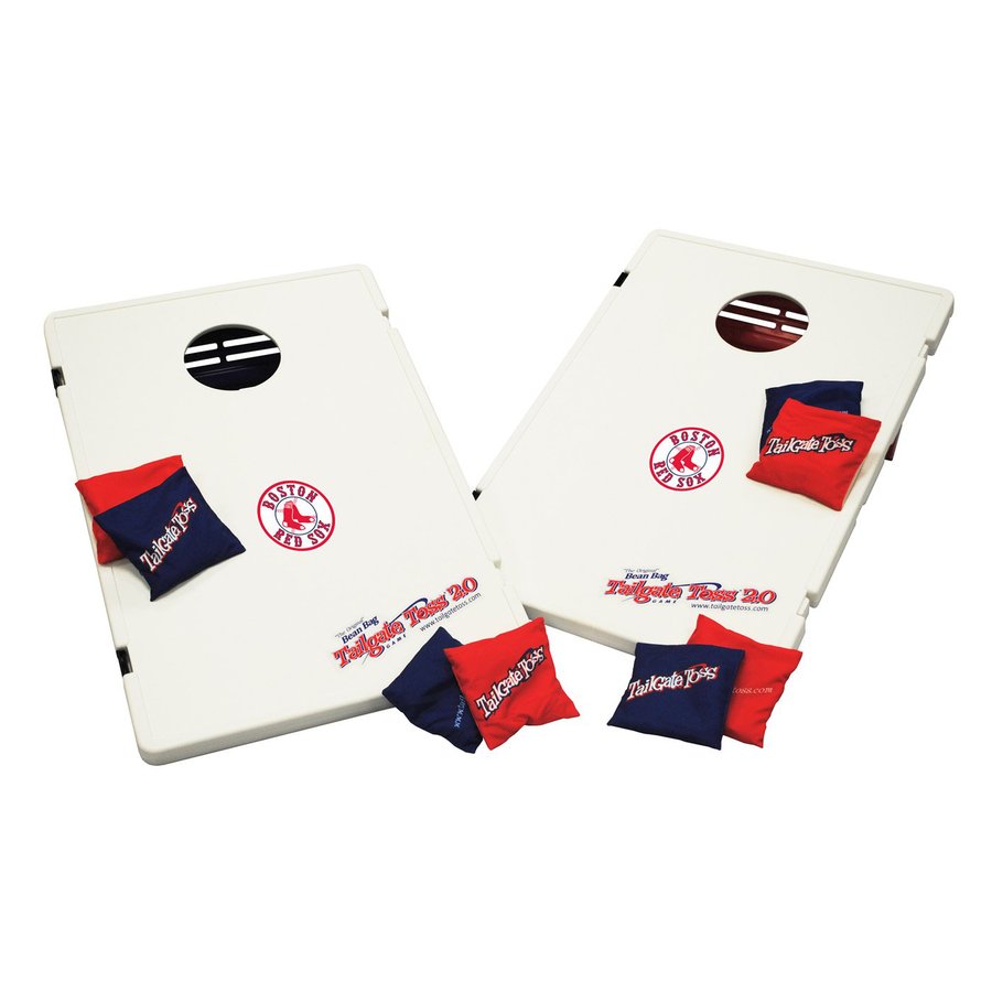 Wild Sports Boston Red Sox Outdoor Corn Hole Party Game with Case