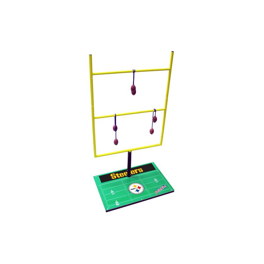 Wild Sports Pittsburgh Steelers Outdoor Ladder Ball Party Game with Case