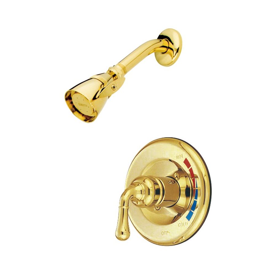 Elements of Design St. Charles 2.25 in 2.5 GPM (9.5 LPM) Polished Brass Showerhead