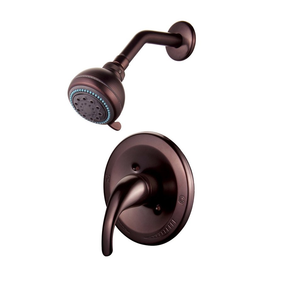 Yosemite Home Decor 2.2 GPM (8.3 LPM) Oil Rubbed Bronze 2 Spray WaterSense Showerhead