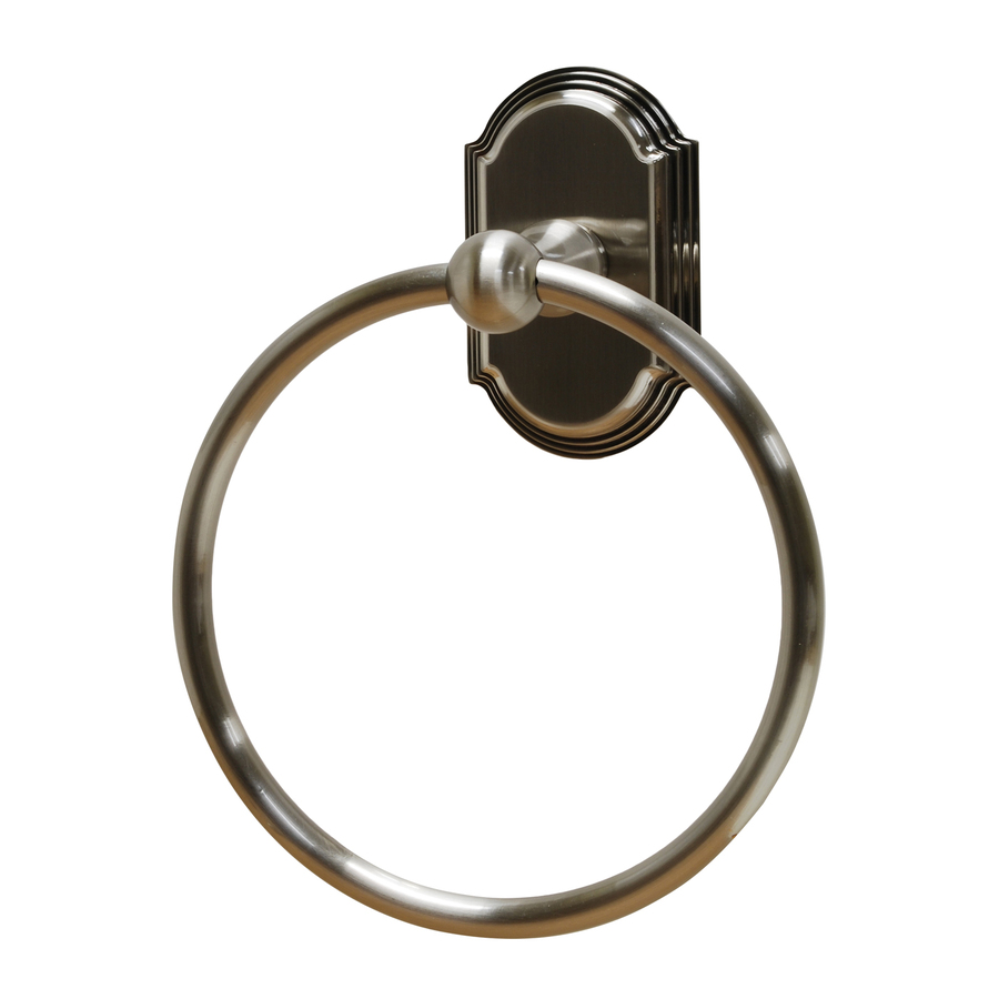 Residential Essentials Ridgeview Satin Nickel Wall Mount Towel Ring