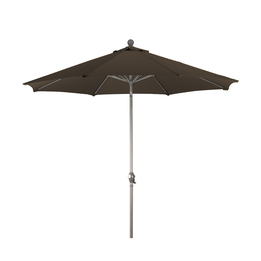 Phat Tommy Teak Market Umbrella with Tilt And Crank