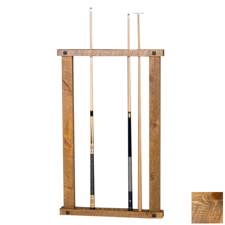 Viking Industries Barnwood 48 in Pool Cue Rack