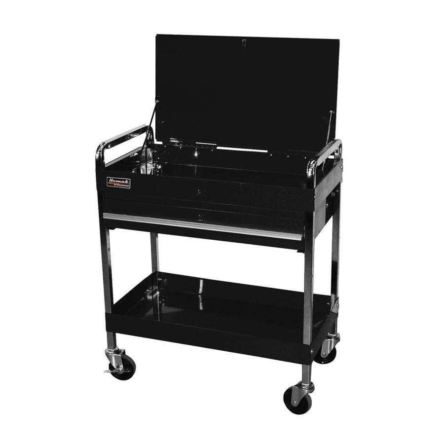 Homak 35.62 in 2 Drawer Utility Cart