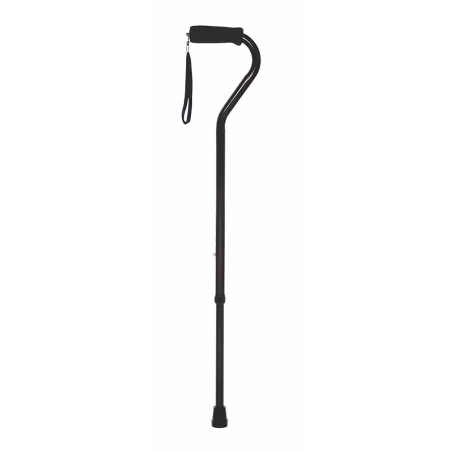 Essential Medical Supply Endurance Offset Handle Cane in Black | W1340BL