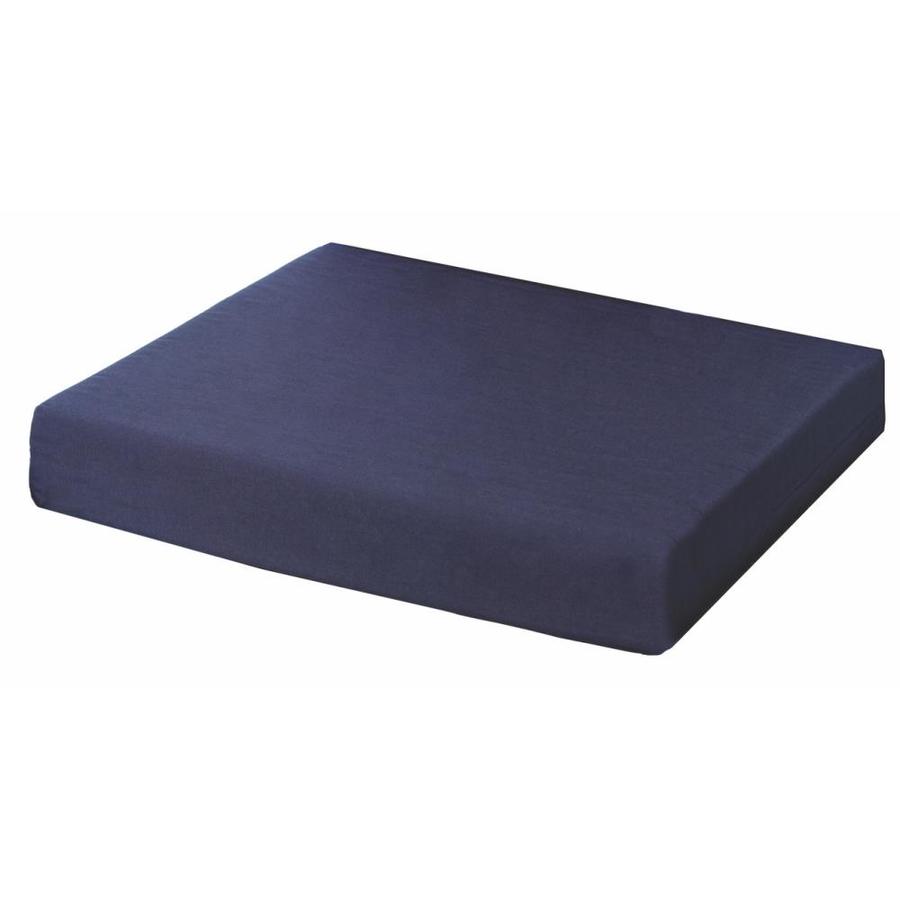 Essential Medical Supply 18-in x 16-in Foam Rectangular Coccyx Cushion in Blue | N1103