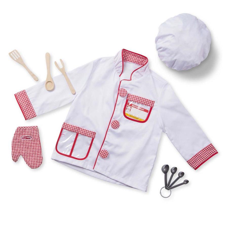 Melissa & Doug Chef Role Play Costume Set | LCI4838