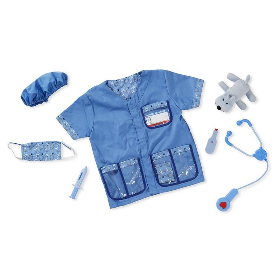 Melissa & Doug Veterinarian Role Play Costume Set | LCI4850