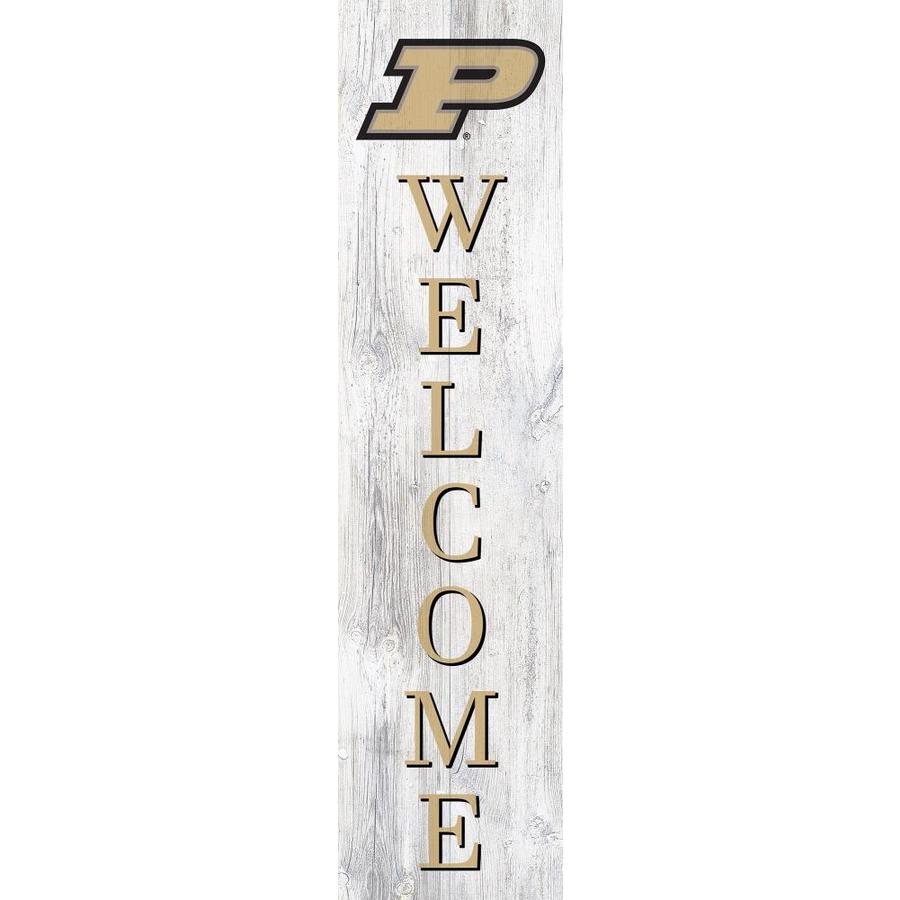 Fan Creations Purdue 24-in Welcome Leaner | C1023S-PURDUE