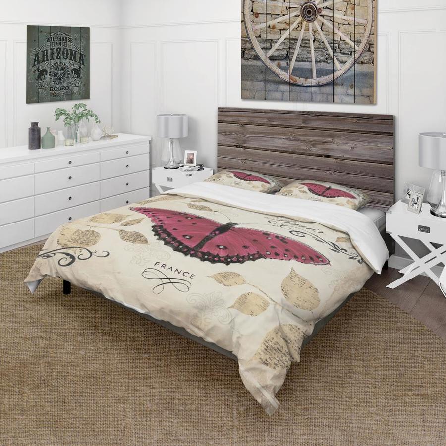 Must Have Designart 3 Piece Cream King Duvet Cover Set Polyester In Off White Bed31143 K From Designart Accuweather Shop