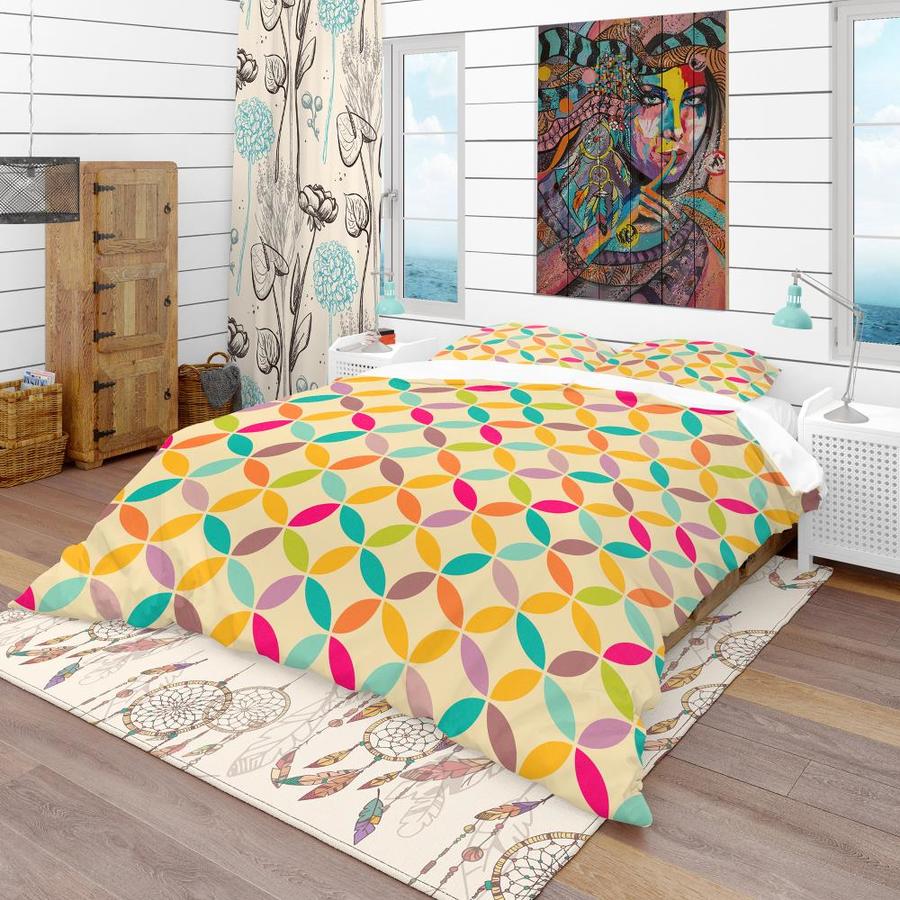 DesignartDesignart Designart Duvet covers 3Piece Multicolor King