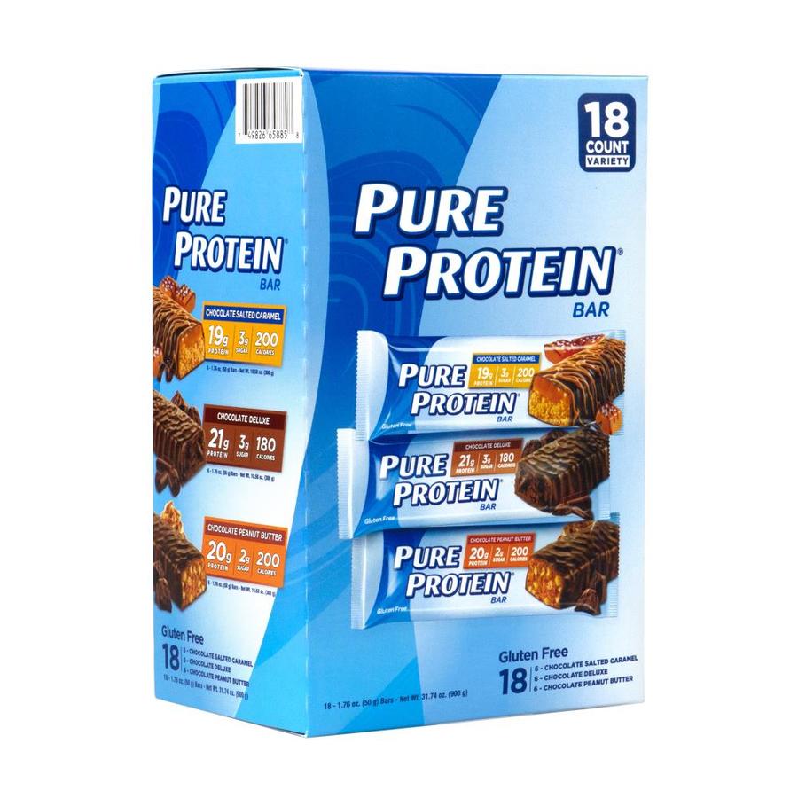 Pure ProteinPure Protein Pure Protein Bars Variety Pack, 1.76 oz, 18