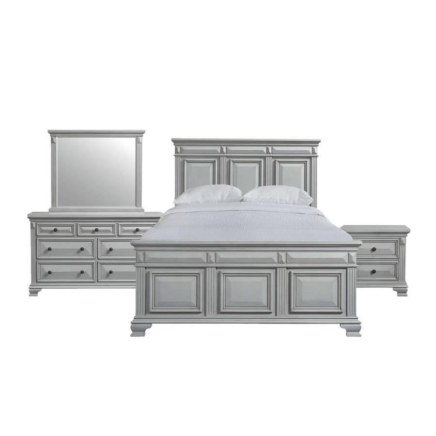 Picket House Furnishings Picket House Furnishings Gavin King Panel 5pc Bedroom Set In Brown Hm100kb5pc From Lowe S Accuweather Shop