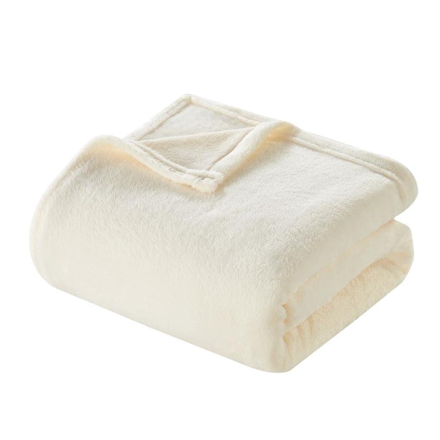 Chic Home DesignChic Home Design Gaten Throw Blanket in Off-White ...