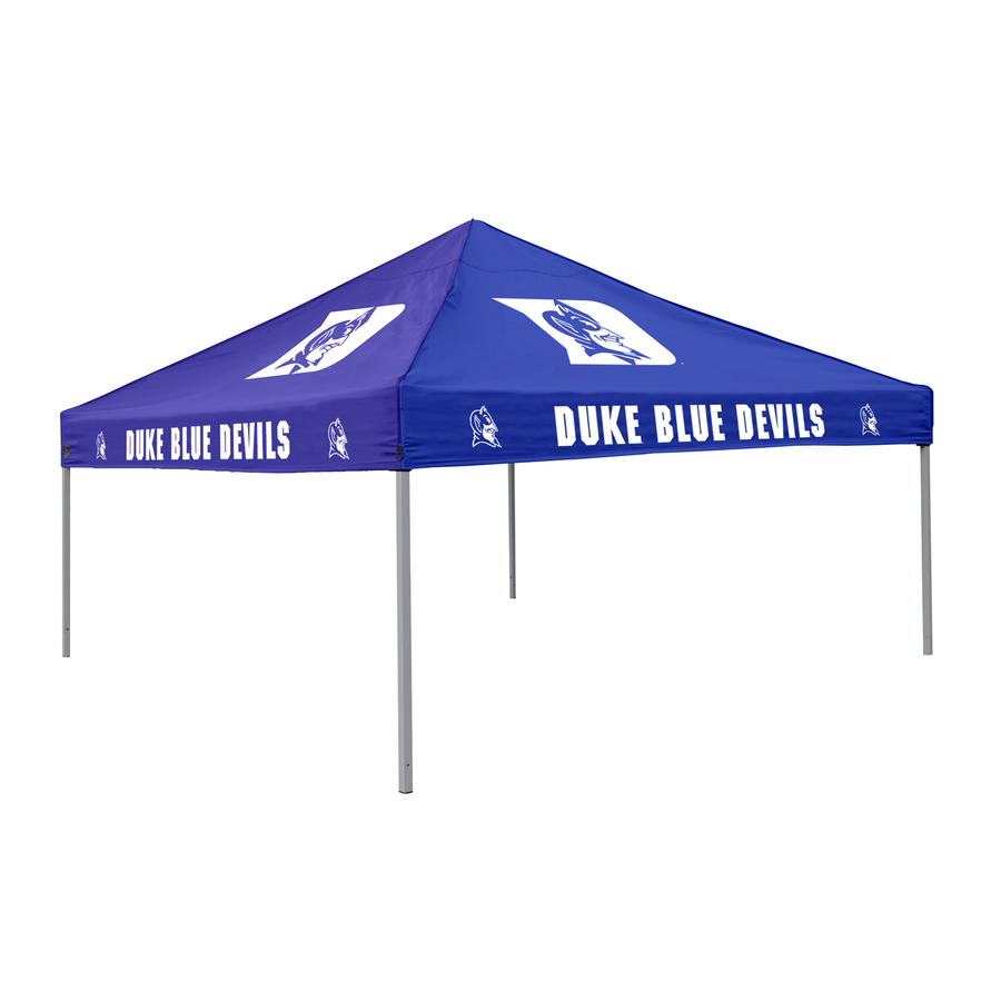Logo Chairs Color Tent 9 ft W x 9 ft L Square Blue Standard Canopy