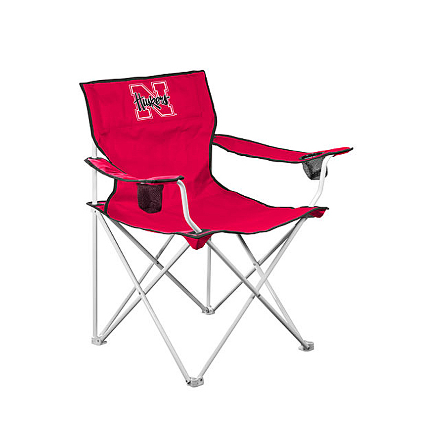 Logo Chairs Indoor/Outdoor Nebraska Cornhuskers Folding Chair