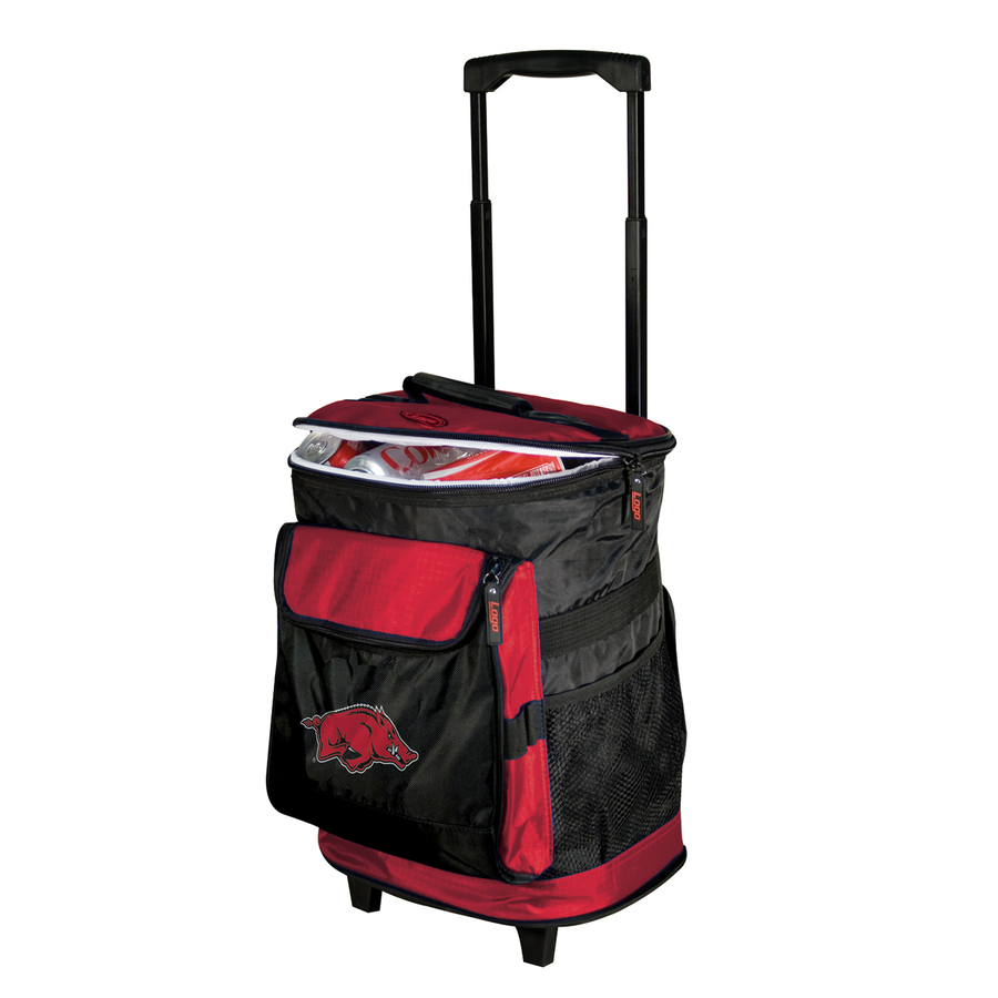 Logo Chairs Arkansas Razorbacks Wheeled Cooler